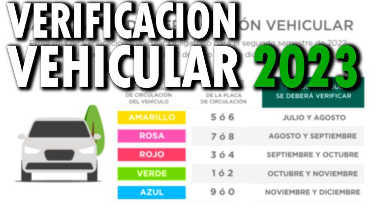 Guía Paso A Paso Para La Verificación Vehicular En México Todo Lo Que